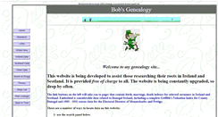 Desktop Screenshot of bobsgenealogy.com